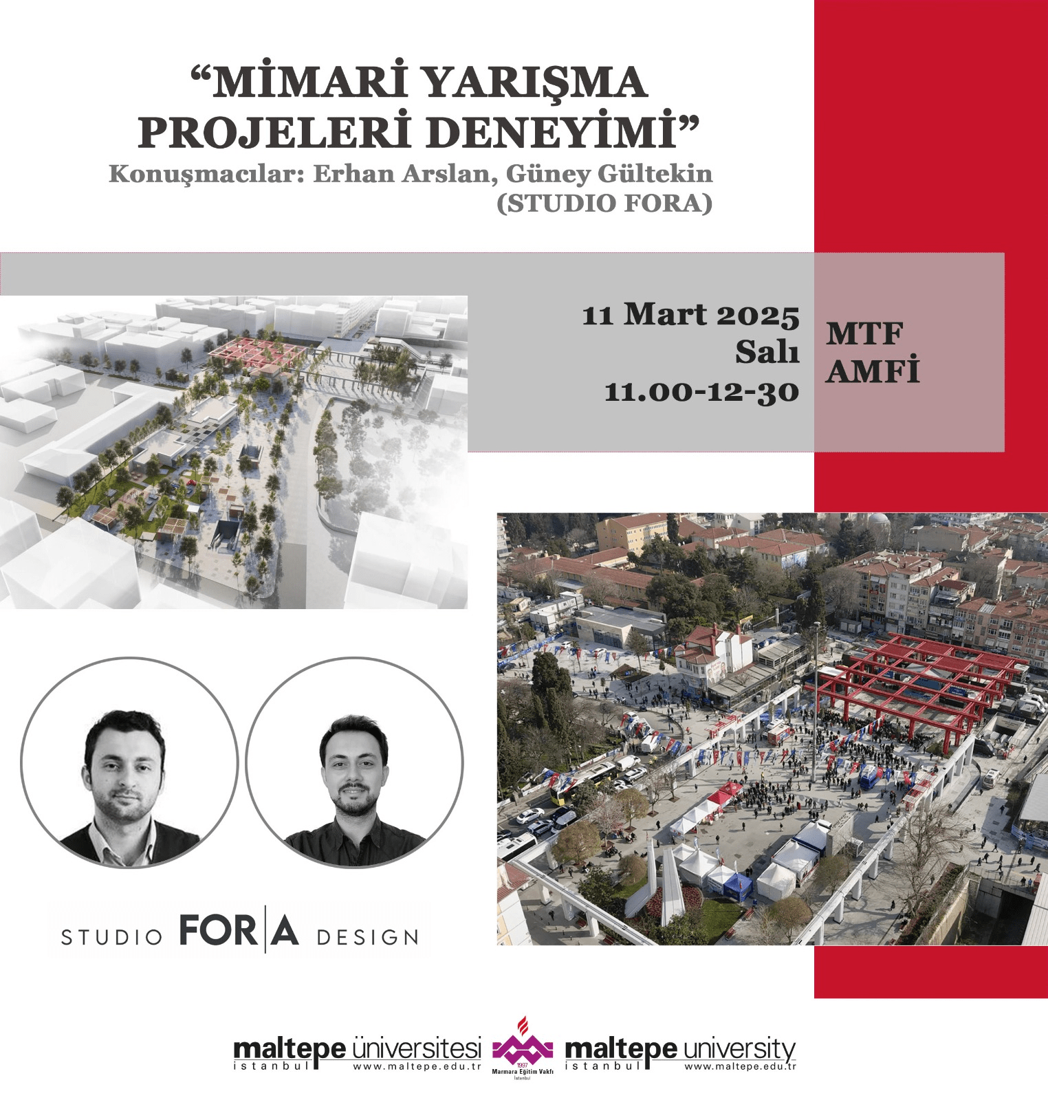 "Experiences on Architectural Project Competitions - Studio Fora"